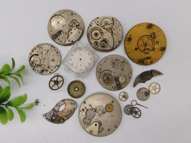 Vintage Watch Movements and Parts WATCHMAKER WATCHMAKING TOOLS