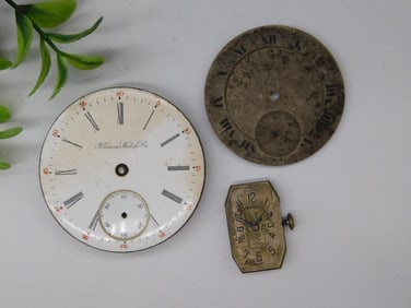 Antique Watch Faces and Movements WATCHMAKER WATCHMAKING TOOLS