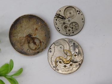 Elgin National Watch Company Pocket Watch Movements WATCHMAKER WATCHMAKING TOOLS