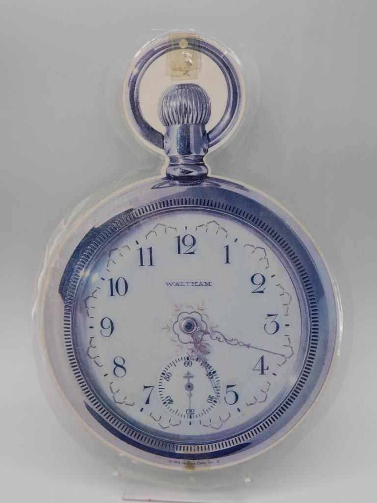 1979 Hallmark Cards Vintage Pocket Watch Ephemera (1 of 6)
