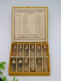 Vintage Swartchild & Co. American Bracelet Sleeves Assortment WATCHMAKER WATCHMAKING TOOLS
