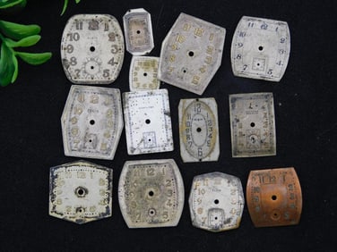 Vintage Watch Faces in Mixed Sizes WATCHMAKER WATCHMAKING TOOLS