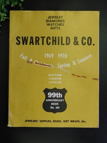 1969-1970 Swartchild & Co. 99th Anniversary Catalog WATCHMAKER WATCHMAKING TOOLS