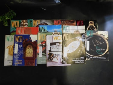 Vintage WCR Watch and Clock Magazines