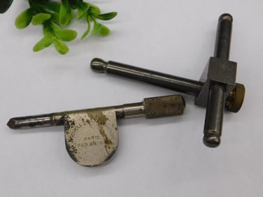 Vintage Woodell Co. Patent Marking Gauge Tool WATCHMAKER WATCHMAKING TOOLS