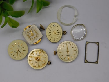 Vintage Watch Movements and Dials