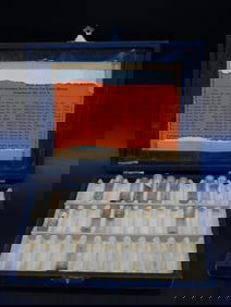 Vintage Gruen Watch Repair Parts Kit in Case