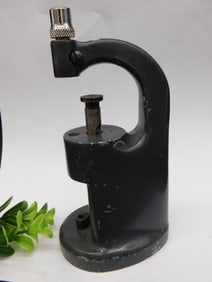 Vintage Staking Tool with Rotating Handle Watchmaker Watchmaking Tools