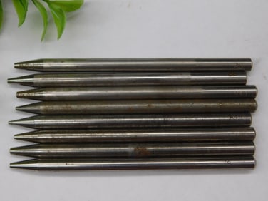 7 Steel Punches with Varied Markings Watchmaker Watchmaking Tools