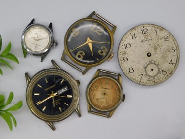 Vintage Watch Faces and Cases WATCHMAKER WATCHMAKING TOOLS