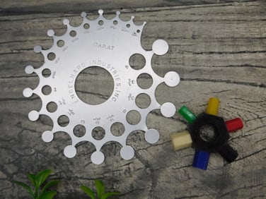 Engelhard Industries Carat Calibration Gauge WATCHMAKER WATCHMAKING TOOLS