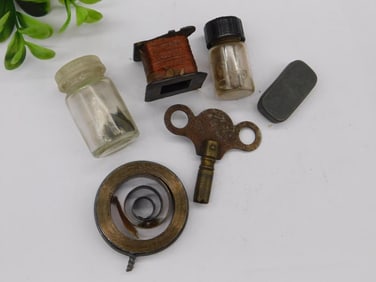 Vintage Clock and Electronics Components WATCHMAKING WATCHMAKER TOOLS