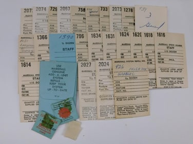 Vintage Watch Part Packaging Labels WATCHMAKING WATCHMAKER TOOLS
