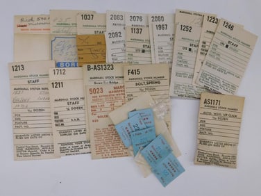 Vintage Watch Repair Parts and Ephemera Lot WATCHMAKING WATCHMAKER TOOLS