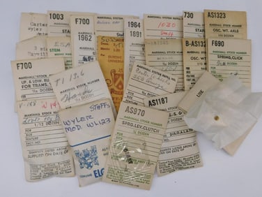 Elgin Watch Replacement Parts with Packaging WATCHMAKING WATCHMAKER TOOLS