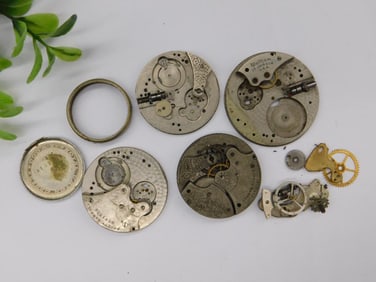 Vintage Watch Movements and Parts WATCHMAKING WATCHMAKER TOOLS