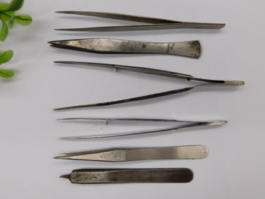 Vintage Metal Tweezers and Tools Watchmaking Watchmaker Tools