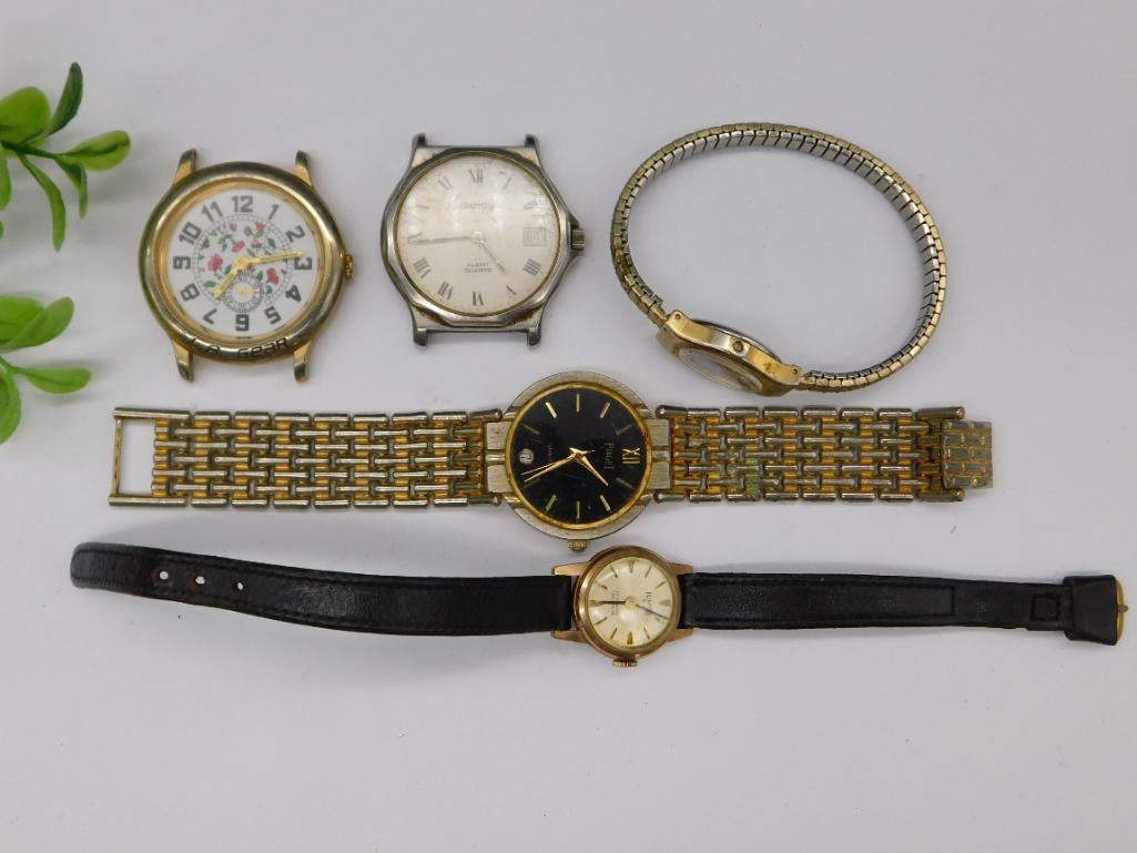 5 Vintage Watches Including Croton and Timex Watchmaking Watchmaker Tools: 5 Vintage Watches Including Croton and Timex Watchmaking Watchmaker Tools