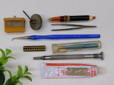 Specialty Tools and Supplies Collection Watchmaking Watchmaker Tools