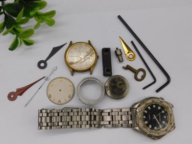 Watch Parts and Components for Repair or Crafting Watchmaking Watchmaker Tools