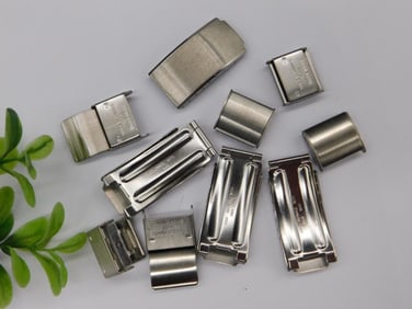 12 Stainless Steel Watch Clips from Hong Kong WATCHMAKER WATCHMAKING TOOLS