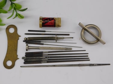 Vintage Mixed Lot of Watchmaking Tools and Accessories WATCHMAKER WATCHMAKING TOOLS