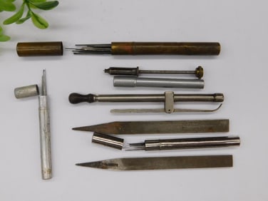 Vintage Drafting and Technical Watch Tools WATCHMAKER WATCHMAKING TOOLS