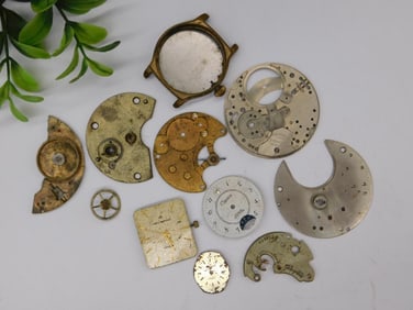 Vintage Watch Movements and Dials WATCHMAKER WATCHMAKING TOOLS