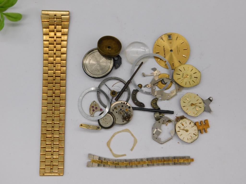 Vintage Watch Parts and Bands WATCHMAKER WATCHMAKING TOOLS (1 of 2)