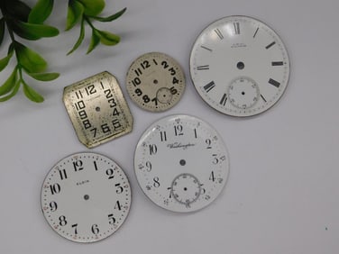 Vintage Watch Dials and Faces Collection WATCHMAKER WATCHMAKING TOOLS