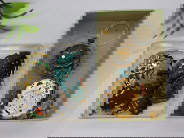 Vintage Watch Parts and Movements WATCHMAKER WATCHMAKING TOOLS