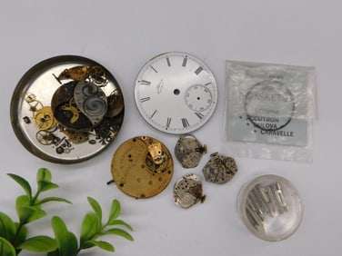 Watch Movements and Parts WATCHMAKER WATCHMAKING TOOLS
