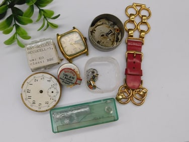 Vintage Watch Parts and Accessories WATCHMAKER WATCHMAKING TOOLS
