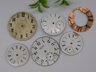 Vintage Watch Faces and Components WATCHMAKER WATCHMAKING TOOLS