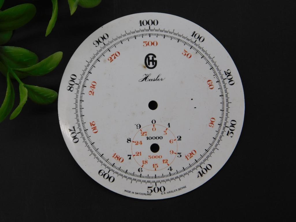 Vintage Kusche Gauge Dial for Instrument Panel WATCHMAKER WATCHMAKING TOOLS (1 of 2)