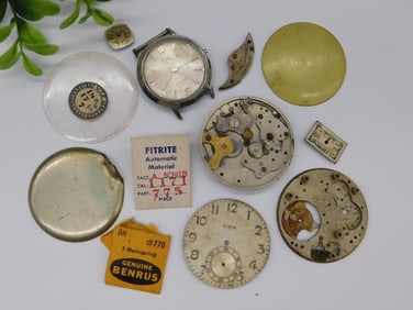 Watch Components and Parts WATCHMAKER WATCHMAKING TOOLS