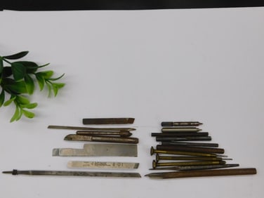 Hand Tools Including Files and Punches Watchmaker Watchmaking Tools