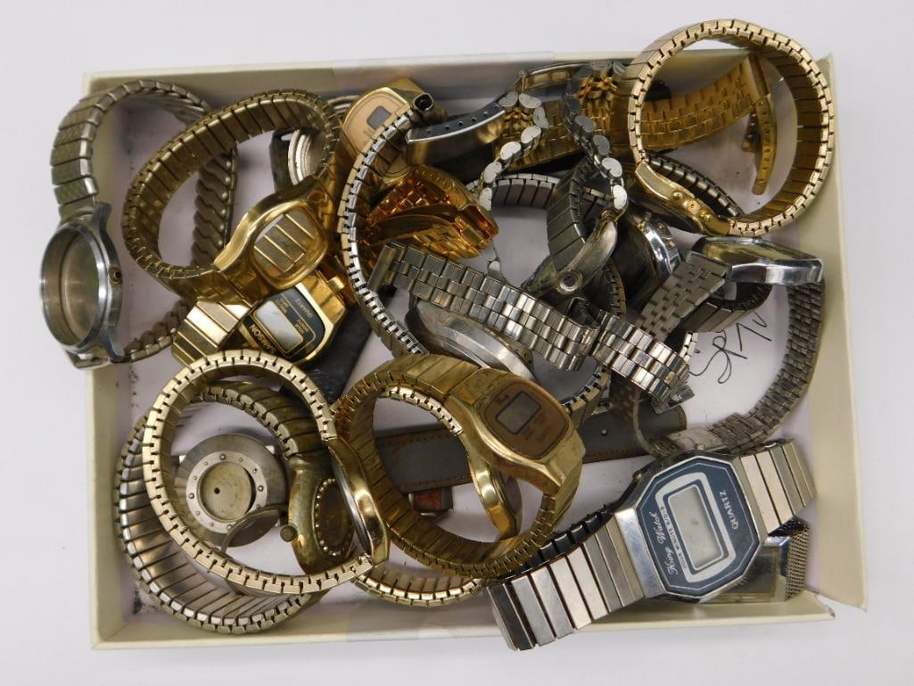 Vintage Digital and Analog Watches with Bands Watchmaker Watchmaking Tools (1 of 4)