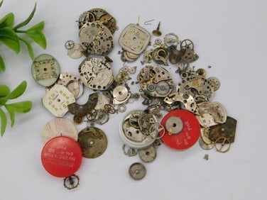 Vintage Watch Parts and Movements for Repair or Craft Watchmaker Watchmaking Tools