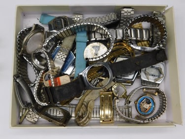 Vintage and Modern Watch Parts Watchmaker Watchmaking Tools