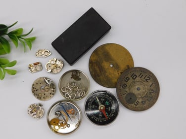 Watch Parts and Components Watchmaker Watchmaking Tools