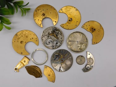 Vintage Watch Movement Parts Watchmaker Watchmaking Tools