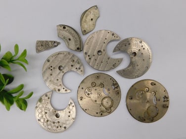 Antique Pocket Watch Movement Plates?WATCHMAKERS WATCHMAKING TOOL