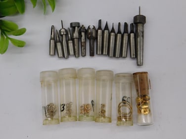 Metal Punch Tools and Small Jewelry Findings WATCHMAKER WATCHMAKING TOOLS