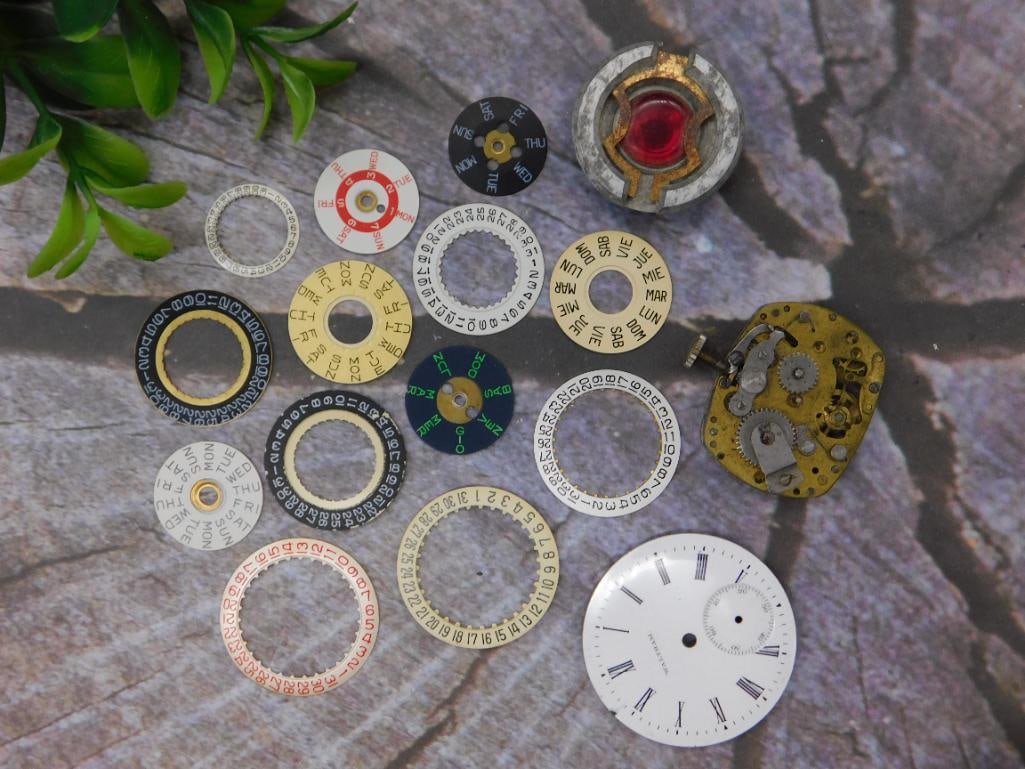 Vintage Watch Parts and Dials WATCHMAKER WATCHMAKING TOOLS (1 of 1)