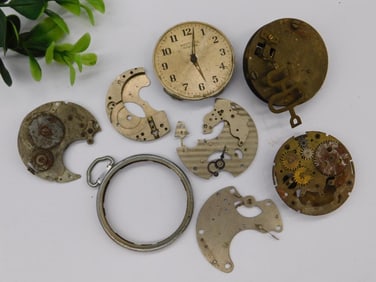 MIXED WATCHMAKER WATCHMAKING LOT VINTAGE ANTIQUE