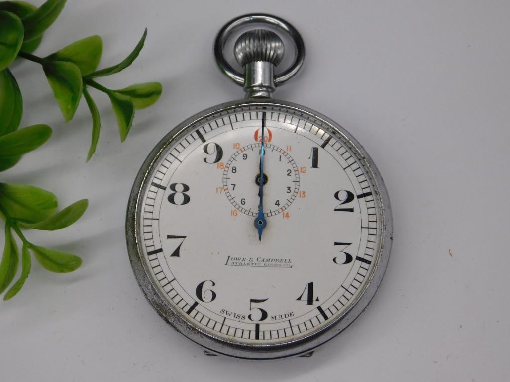 Leonidas Swiss-Made Pocket Stopwatch Watchmaking Watchmaker Tools (1 of 5)