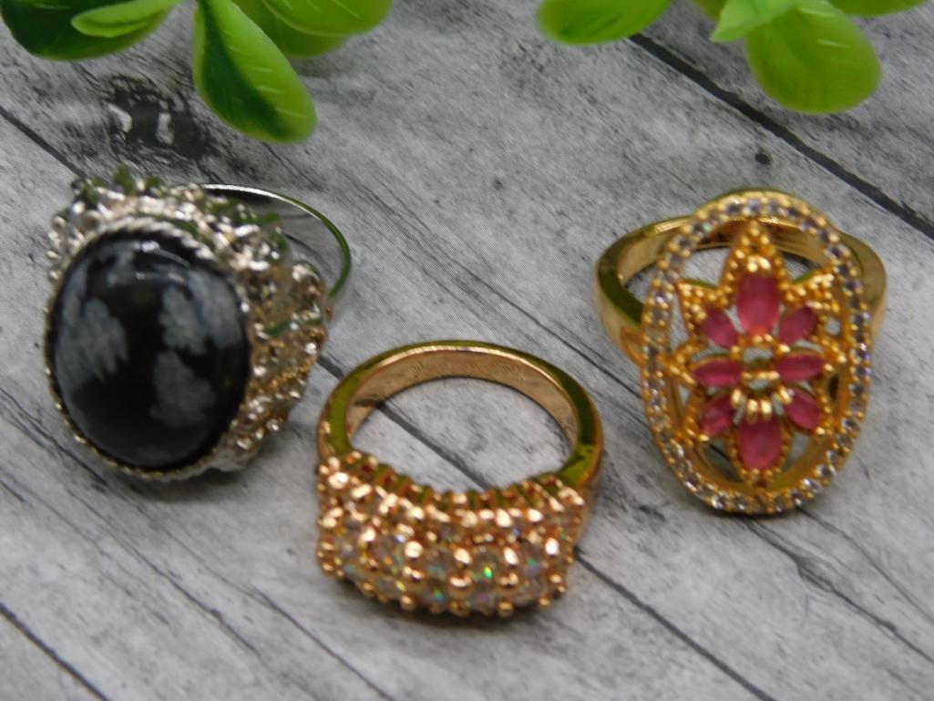 STONE RINGS ROCK STONE LAPIDARY SPECIMEN: STONE RINGS ROCK STONE LAPIDARY SPECIMEN