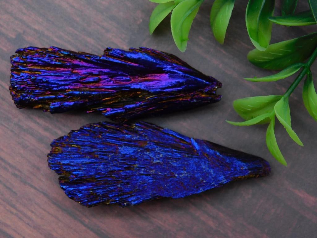 TITANIUM KYANITE ROCK STONE LAPIDARY SPECIMEN: TITANIUM KYANITE ROCK STONE LAPIDARY SPECIMEN