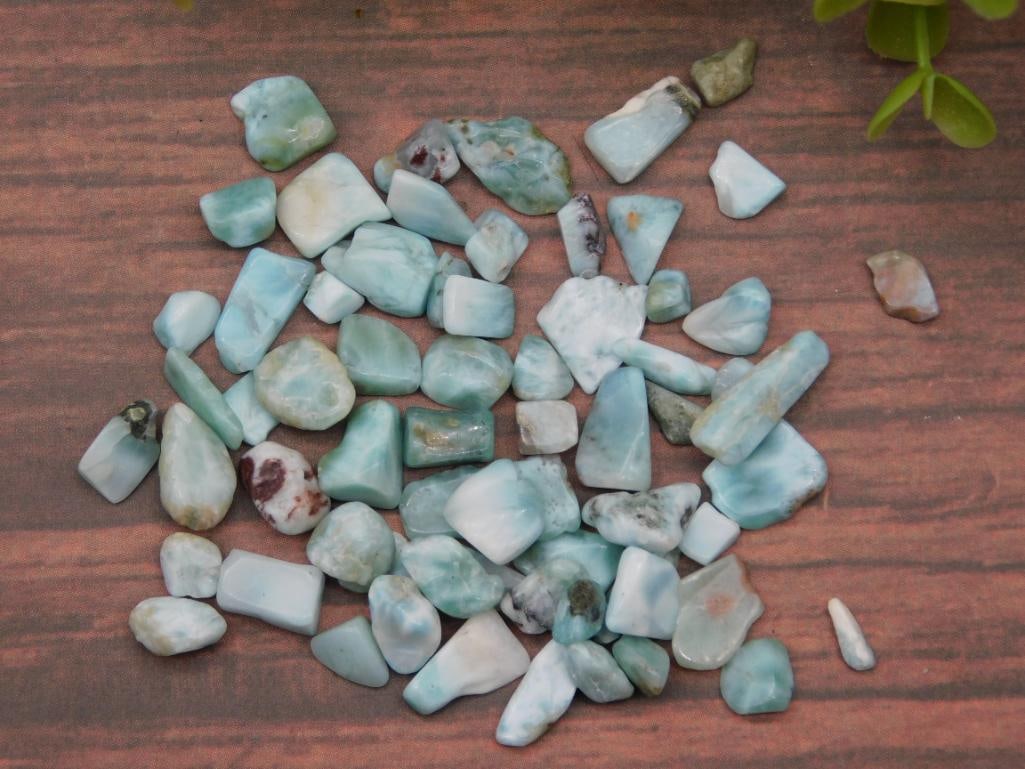 Larimar Gemstones Rock Stone Lapidary Specimen: Larimar Gemstones Rock Stone Lapidary Specimen